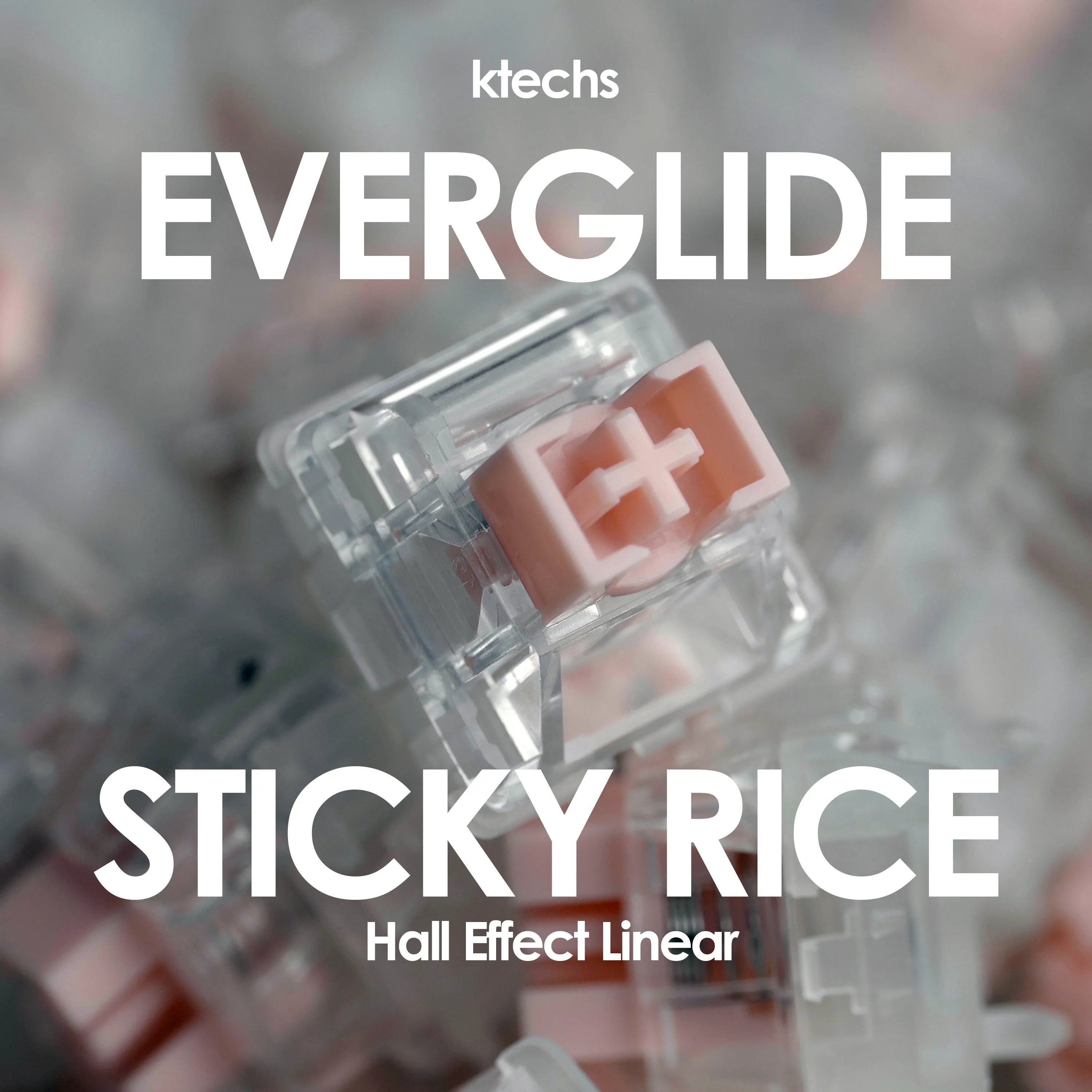 Switch Ricew Everglide Sticky Rice V2 Hall Effect Linear Gaming Switches – ktechs
