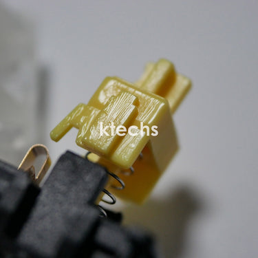 Hand-Lubricated Gateron Milky Yellow Linear Switches