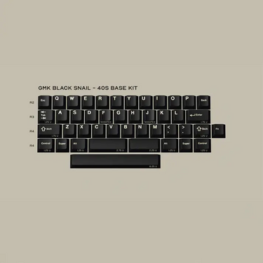 GMK Black Snail