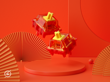 Gopolar x Gateron Vermilion Bird Linear Lubricated Switches