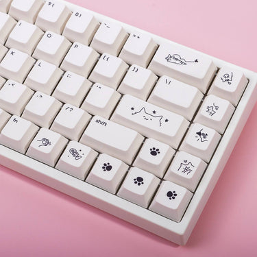 Meow Cherry Keycap Set