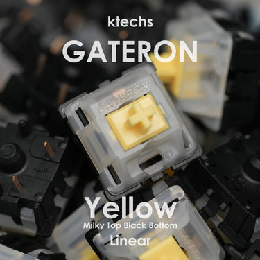 Gateron Milky Yellow Linear Switch