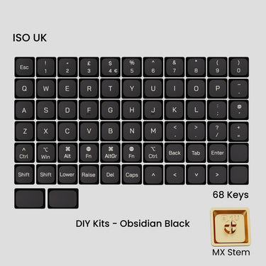 Awekeys Air Low-Profile Metal Keycaps