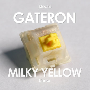 Gateron Milky Yellow Linear Switch