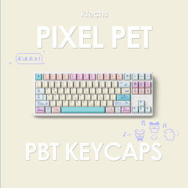 FBB Pixel Pet PBT Keycap Set