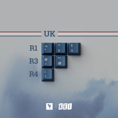 Keykobo RWB Keycaps