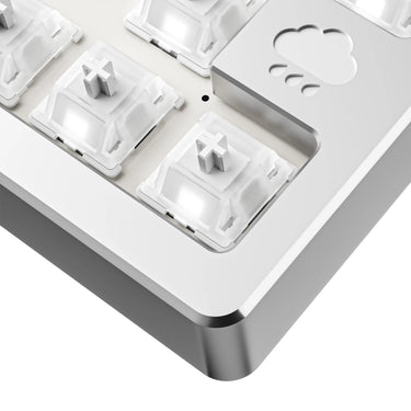 Rainy 75 Pro Mithril Silver Keyboard Kit