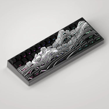 Topographic Mountain Keycaps