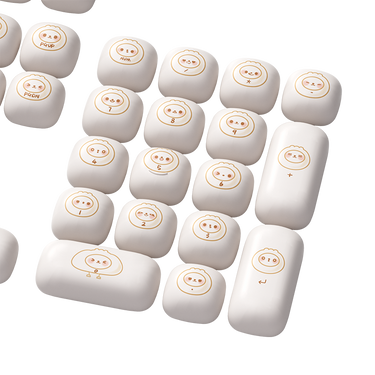 Steamed Buns MOG Keycap set