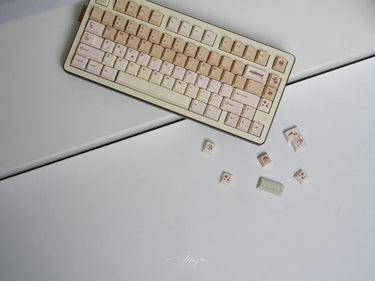 QK Pearl Milk Tea Keycaps
