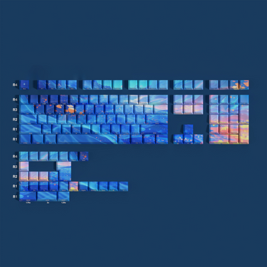 Shan Shui Keycaps