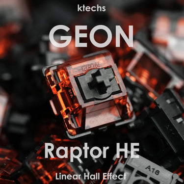 Raptor Hall Effect Linear Gaming Switches