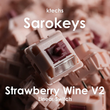 Sarokeys/BSUN Strawberry Wine V2 Linear Switch