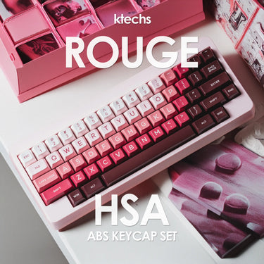 JTK Rouge HSA Profile ABS Keycaps